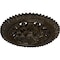 Ekena Millwork York Ceiling Medallion (Fits Canopies up to 3 5/8"), 21 5/8"OD x 2 1/2"P, Stone Hearth Crackle CM21YOSHC - alternate 3